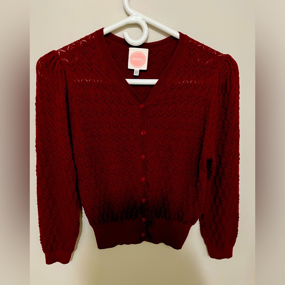 Wool cardigan by Emmy Designs Sweden